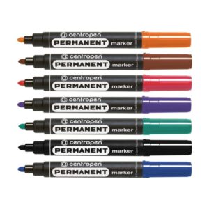 Маркер перманентный Centropen 8566 ассортименте